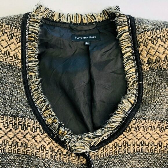 PATRIZIA PEPE 🌺Fringe Blazer - Picture 12 of 15